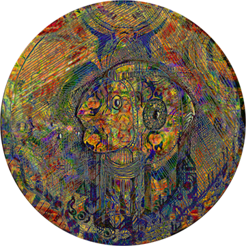 An abstract graphical void