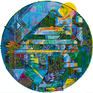 An abstract graphical void