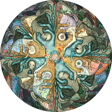 An abstract graphical void